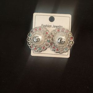 Multi color fashion GG earrings